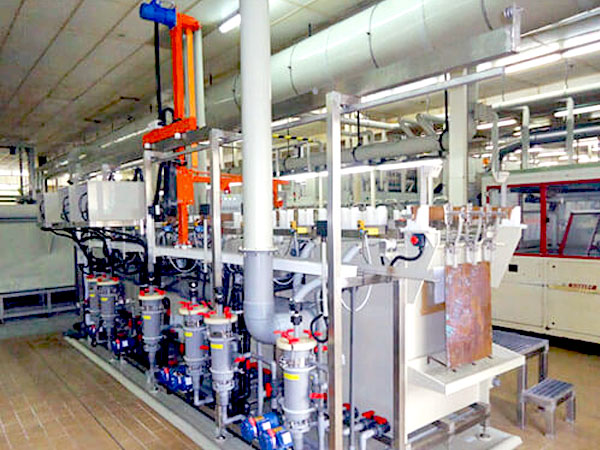 單臂式鍍銅掛鍍生產(chǎn)線 單臂式鍍銅掛鍍生產(chǎn)線