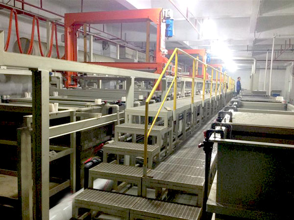 半自動陽極氧化生產線 半自動陽極氧化生產線