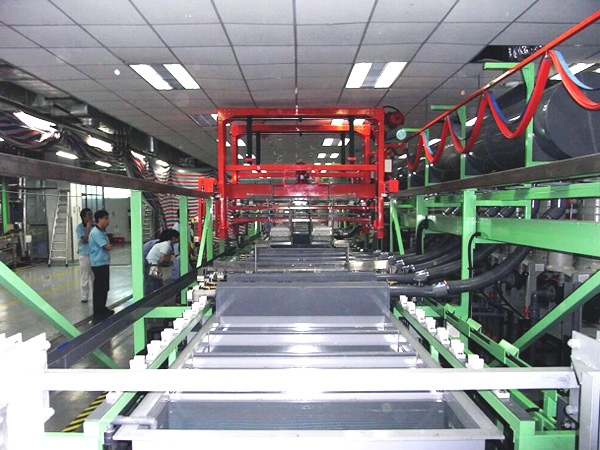 全自動雙筒滾鍍生產線 全自動雙筒滾鍍生產線