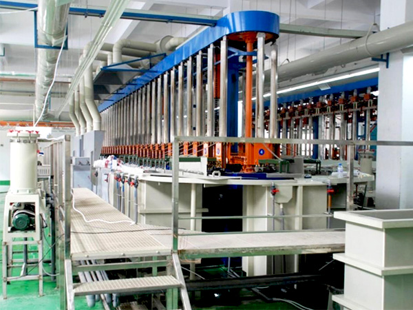 環形垂直升降式電鍍線 環形垂直升降式電鍍線