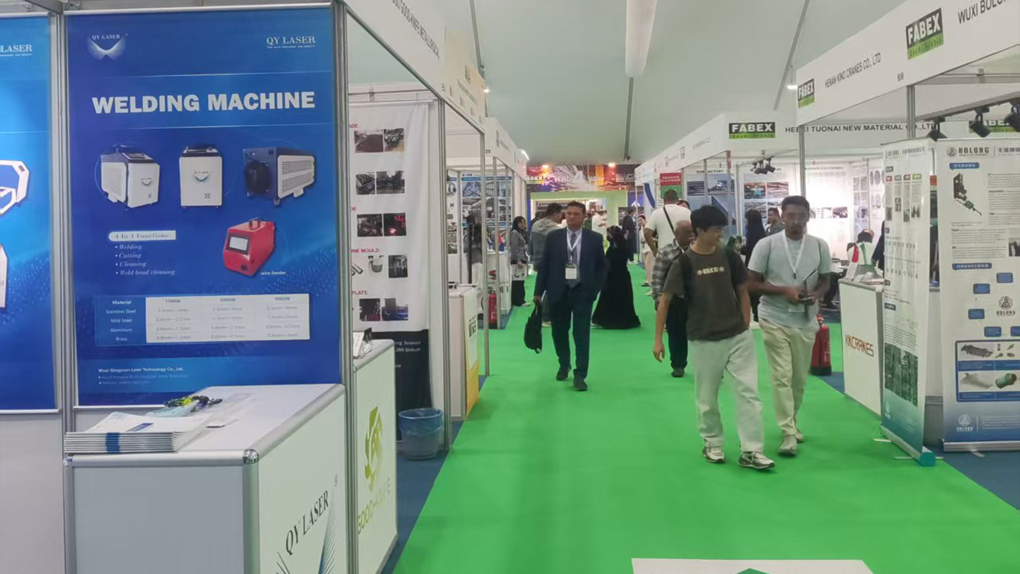 2025沙特利雅得金屬展：慶源激光攜創新激光方案精彩亮相